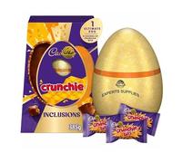 Cad Dairy Milk Crunchie Easter Egg 385g Dairy Milk Chocolate Egg with Crunchie Inclusions - Easter Gift For Adults and Kids For Easter 2026