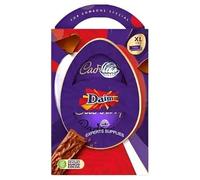 Cad Dairy Milk Fruit and Nut, Flake, Fingers, Diam, Wispa Gold, Mini Egg Creme, Chocolate Easter Egg - Easter Gift for Adults and Kids For Easter Egg Hunts 2026 (Pack Of 1, Daim Egg)