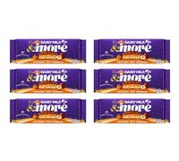 Cad Dairy Milk & More Caramel Nut Crunch Chocolate Bar 200g Pack Of 6, Suitable For Vegetarians Perfect for Sharing and Gifting For Everyone