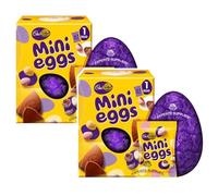 Cad Dairy Milk, Twirl, Crunchie, Wispa, Mini Eggs, Creme, Caramel, Buttons, Marvellous Creations, Chocolate Egg - Easter Gift for Kids, Easter Egg Hunts 2026 (Pack Of 2, Mini Eggs)