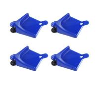 CAD Detailing Car Tyre Guard,4 Pcs Heavy Duty Wheel Hose Guides with Active Locking Grips Durable Plastic Detail Guardz for Car Washing Great Accessories for Car, Truck, & Motorcycle Tires(4 Pcs blue)
