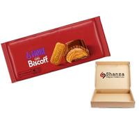 CAD & More Lotus Biscoff Chocolate Bar 195g - Milk Chocolate with Crunchy Biscoff Biscuit Pieces, Smooth Chocolate & Caramelised Biscuit Flavour, Sharing Treat for Chocolate & Biscoff Lovers