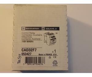 CAD32F7 TELEMECANIQUE CONTROL RELAY 110V 50/60HZ2 X NC + 3 X NO (1 NEW IN BOX)