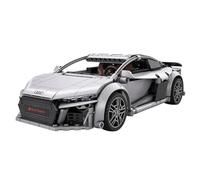 CaDa 1/14 Scale R8 Coupe RC Car 536 pieces (Unassembled Brick Build Kit) - C57012W