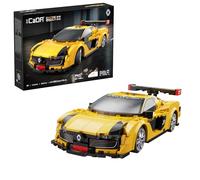 CaDA 1:20 Renault Sport RS.01 Racing Car - 294 Pieces - Self-Build Brick Building Block Model C51094W