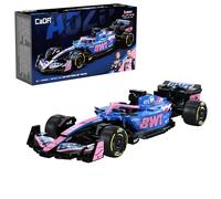 CaDA 1:24 BWT Alpine F1 Team A525 Racing Car - 300 pcs - Self-Build Brick Building Block Model C55024W