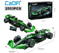 Cada 1:8 MOC Sauber F1 Team C44 Formula-1 F1 Racing Car Number 24 Sports Car Building Blocks City KICK Car Bricks Toys Gift no box