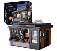 CaDA Street Coffee Shop Vendor Brick Model Building 768pcs C66005