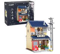 CaDA Japanese Kissaten Tea Shop Brick Building Model 1200 Pieces Ages 14+