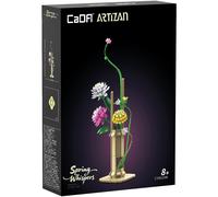 CaDA Artizan Oriental Floral Art Spring Whispers Construction Toy 54cm Display