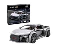 CaDA Audi R8 Coupé 1:14 Brick Set 3D Model 536 Pieces C57012W