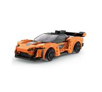 CaDa Blaze Car Dual Mode Remote Contol Racing Car 295 Piece Set in Orange CaDa Orange