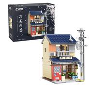 CaDA Japanese Kissaten Tea Shop Brick Building Model 1200 Pieces Ages 14+