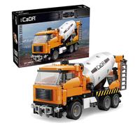 CaDa Bricks Mini Engineering Mixer Truck | Hobby Model Brick Kit