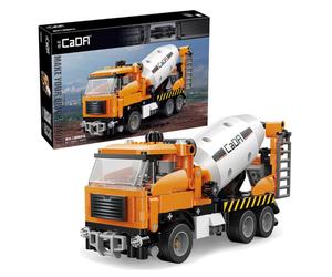 CaDa Bricks Mini Engineering Mixer Truck | Hobby Model Brick Kit