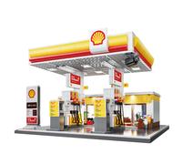 CaDA Building Series - Shell Retail Station - 1309 pcs - C66026W