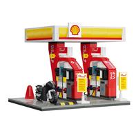 CaDA Building Series - Shell Retail Station - 305 pcs - C66028W