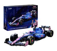 CaDA 1:8 BWT Alpine F1 Team A525 Racing Car - 2173 Piece Brick Build Model Kit