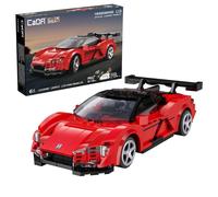 Cada Yangwang U9 1:20 App+rc 1:20 Construction Game 299 Pieces Red Kids