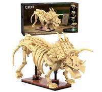 CaDA Triceratops Skeleton Display Dinosaur Fossils - 272 Pieces - Self-Build Brick Building Block Model C59013W