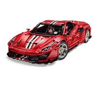 CaDA C61043W Master Series Red Sports Car (without Power System) 3236 Pieces Building Blocks Technology