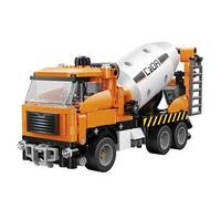 CaDa Bricks Mini Engineering Mixer Truck | Hobby Model Brick Kit