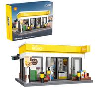 Deqube Shell Store Construction Game 303 Pieces Yellow