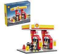 CaDA C66028W Shell Retail Petrol Station Brick Model 305pcs
