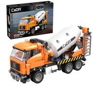 CaDA Cement Mixer Truck - 368 Pieces - Self-Build Brick Building Block Model C65021W