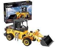 CaDA Construction Loader Tractor - 403 Pieces - Self-Build Brick Building Block Model C65023W