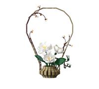 CaDA Artizan Oriental Floral Art Winter Silence Construction Toy Creative Series