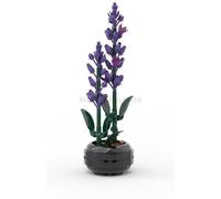 CADA DBLC59027W Lavender Building Set, 205 Pieces