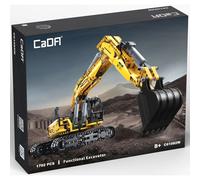 CaDA Excavator Brick Construction Kit 1702 Piece Set C61082W Ages 8+