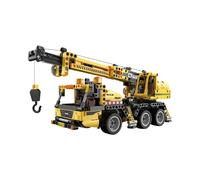 Cada Crane Truck Construction Game 658 Pieces Yellow Kids