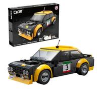 Cada Fiat Abarth 131 Construction Game 216 Pieces Yellow Kids