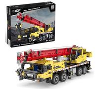 CaDA Functional Crane Truck with Manual Control - 1831 Pieces - Self-Build Brick Building Block Model C61081W