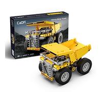 CaDA Heavy Duty Quarry Mining Haul Truck - 372 Pieces - Self-Build Brick Building Block Model C65001W