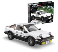 CaDA Initial D Toyota AE86 Trueno 1:12 Scale Brick Car Set 1324pcs C61024W