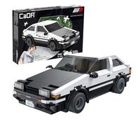 CaDA Initial D Toyota Trueno AE86 1:20 Car - 325 Pieces - Self-Build Brick Building Block Model C51086W