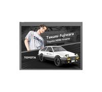 CaDA Initial D Toyota Trueno AE86 Car - 72 Pieces - Self-Build Brick Building Block Model C55018W