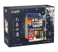 CaDA Japanese Kissaten Tea Shop Brick Building Model 1200 Pieces Ages 14+