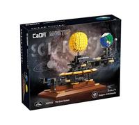 CaDA Master C71004w Technology Earth Moon Sun Building Blocks, 865 Pieces MOC Kit, Designer: JK Brickwords (Comes with Luxury Original Packaging)
