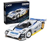 CaDA Mazda 787B 1:10 Racing Car - 1797 Piece Brick Model Kit C63007W | Officially licensed technical model of the Japanese vehicle