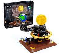 CaDA Clamping Blocks c71004w Technology Solar System Set, 865 Pieces Master Building Blocks, Compatible with Major Brands (in Luxury Original Packaging)