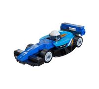 CaDa Mini Blue Circuit Racing Car 70 Piece Construction Set CaDa Multicolor