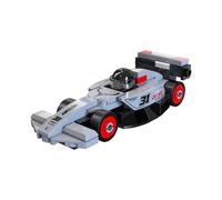 CaDa Mini Grey Circuit Racing Car 70 Piece Construction Set CaDa Multicolor