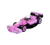 CaDa Mini Pink Circuit Racing Car 70 Piece Construction Set CaDa Multicolor