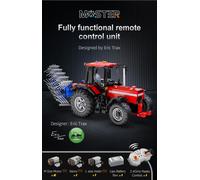 Fully Functional Farm Tractor RC - CADA C61052W - 1675 Bricks