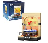 CaDA NASA Mars Rover Space Display Scene - 192 Pieces - Self-Build Brick Building Block Model C56045W