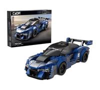 CaDA Night Flash 15cm Sports Car - 162 Pieces - Self-Build Brick Building Block Model C55051W